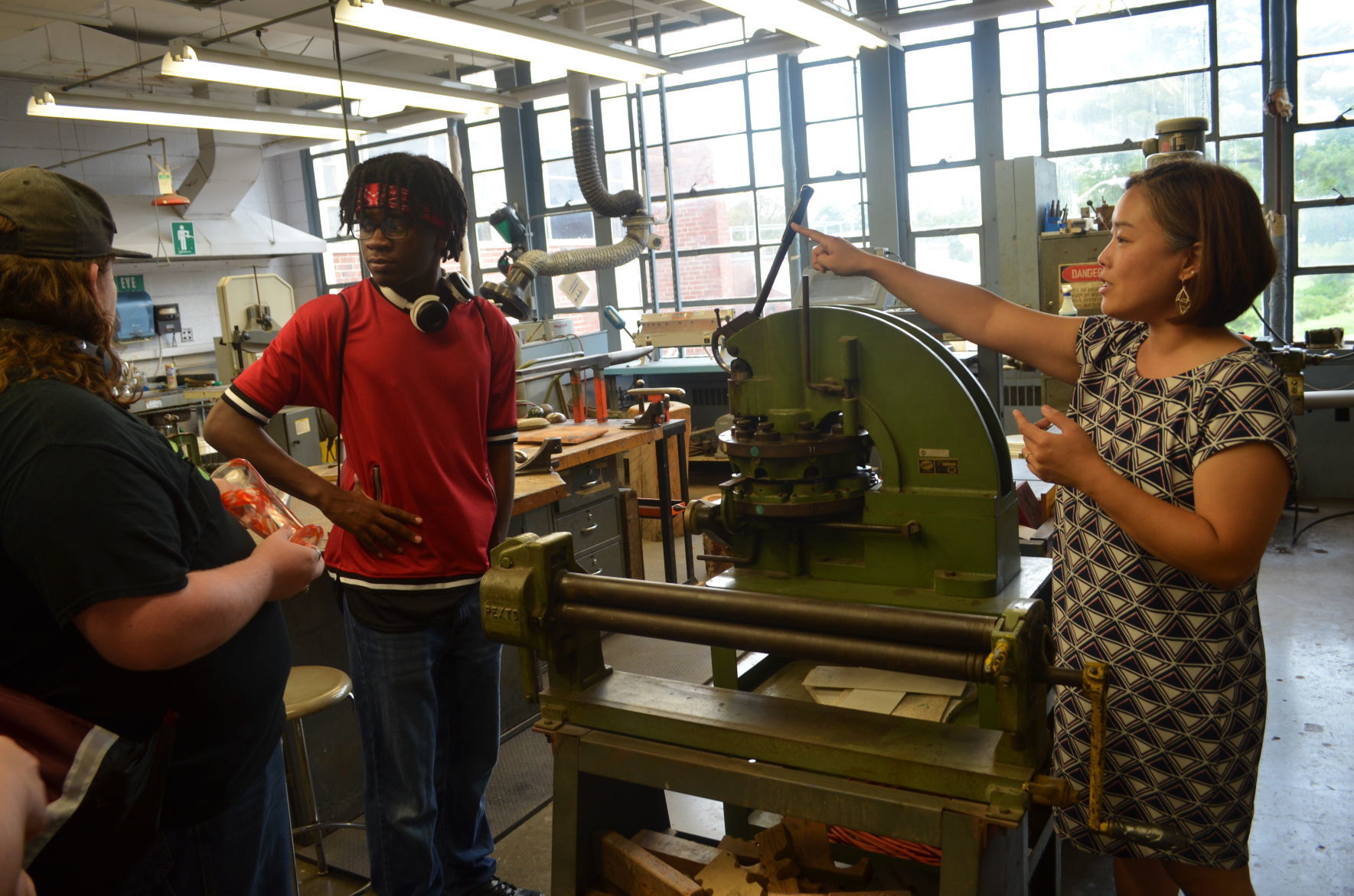 SIU Day in the Metalsmithing Department